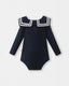 Nautical Magnetic Bodysuit - Navy Blue