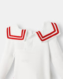 Nautical Magnetic Bodysuit - White - Atlas & Maya