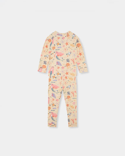 Nighty Night Pajama (2-10 Years) - Mermaid Love - Atlas & Maya  Nighty Night Pajama (2-10 Years) - Mermaid Love Bamboo Pajama