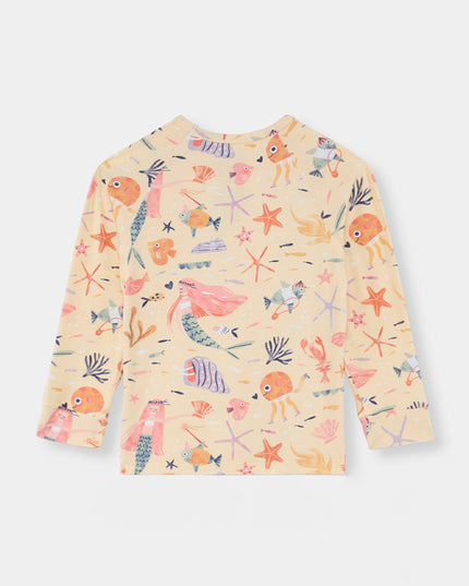 Nighty Night Pajama (2-10 Years) - Mermaid Love - Atlas & Maya  Nighty Night Pajama (2-10 Years) - Mermaid Love Bamboo Pajama