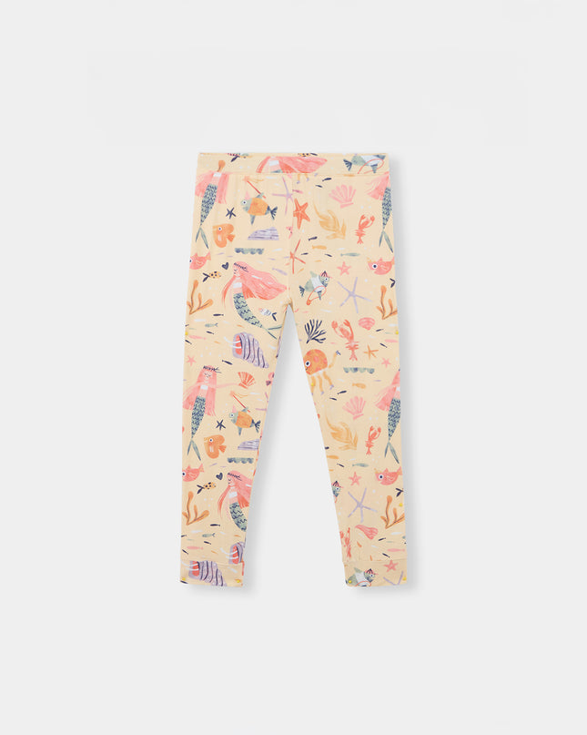 Nighty Night Pajama (2-10 Years) - Mermaid Love - Atlas & Maya  Nighty Night Pajama (2-10 Years) - Mermaid Love Bamboo Pajama