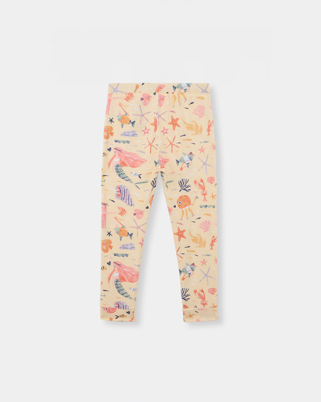 Nighty Night Pajama (2-10 Years) - Mermaid Love - Atlas & Maya  Nighty Night Pajama (2-10 Years) - Mermaid Love Bamboo Pajama