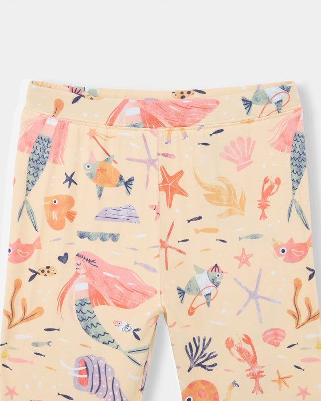 Nighty Night Pajama (2-10 Years) - Mermaid Love - Atlas & Maya  Nighty Night Pajama (2-10 Years) - Mermaid Love Bamboo Pajama