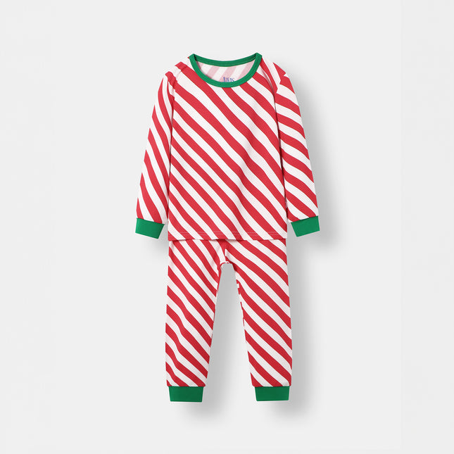 Nighty Night Big Kid Pajama - Candy Cane (2-6Y) - Atlas & Maya