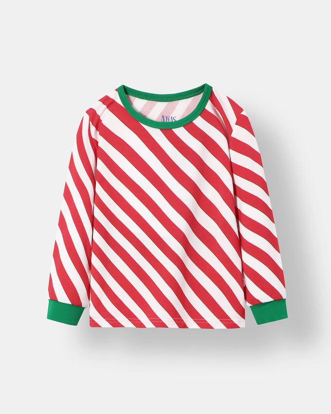Nighty Night Big Kid Pajama - Candy Cane (2-6Y) - Atlas & Maya