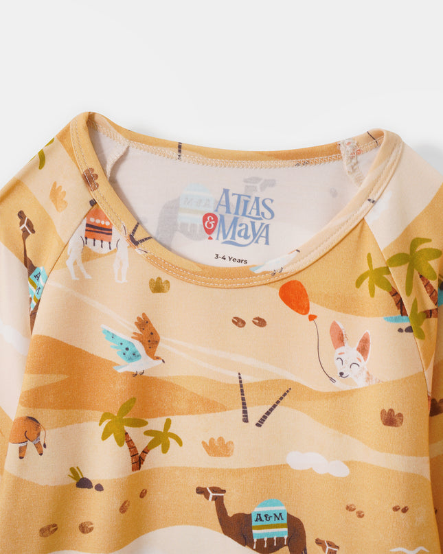 Nighty Night Big Kid Pajama (2-10Y) - Desert Safari