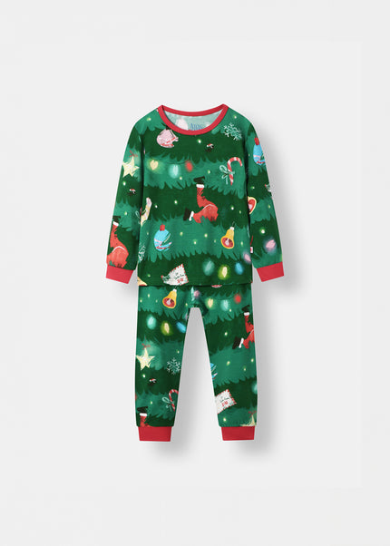 Nighty Night Big Kid Pajama - Xmas Morning (2-6Y) - Atlas & Maya
