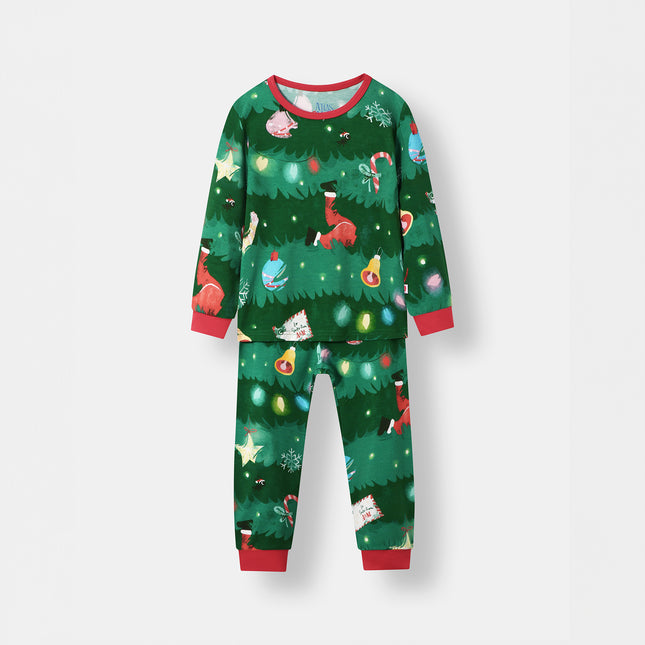 Nighty Night Big Kid Pajama - Xmas Morning (2-6Y) - Atlas & Maya