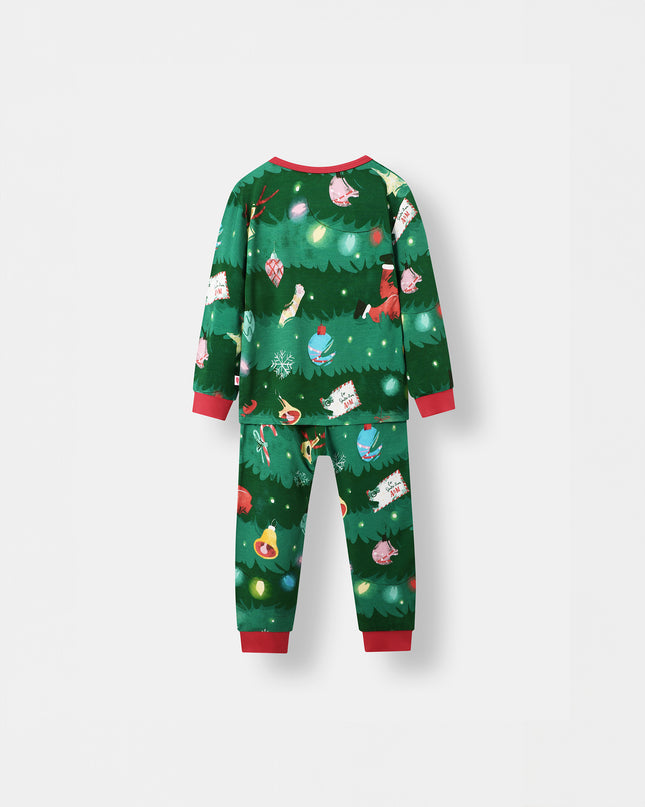 Nighty Night Big Kid Pajama - Xmas Morning (2-6Y) - Atlas & Maya