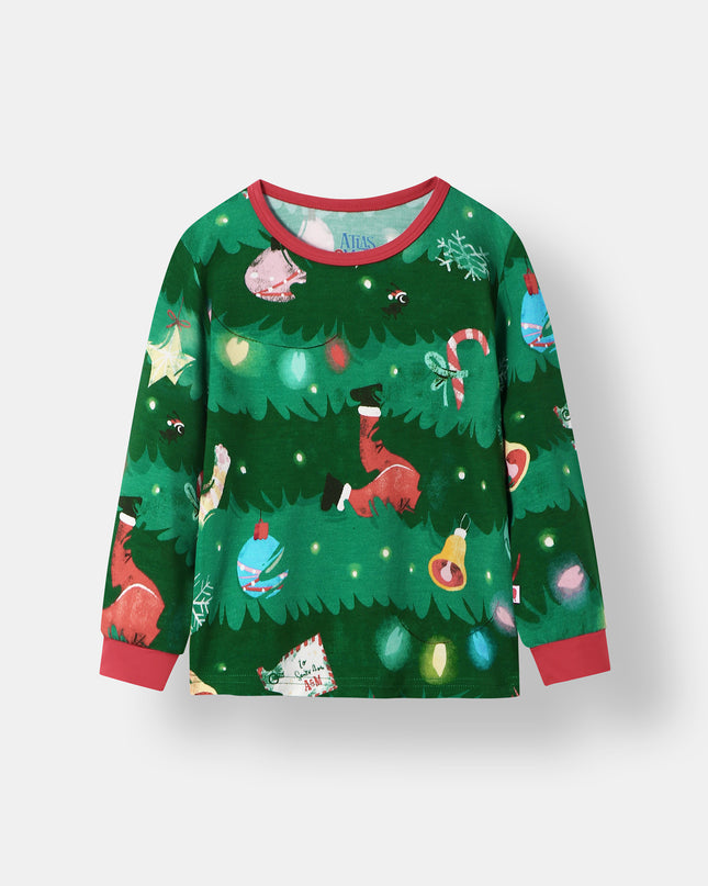 Nighty Night Big Kid Pajama - Xmas Morning (2-6Y) - Atlas & Maya