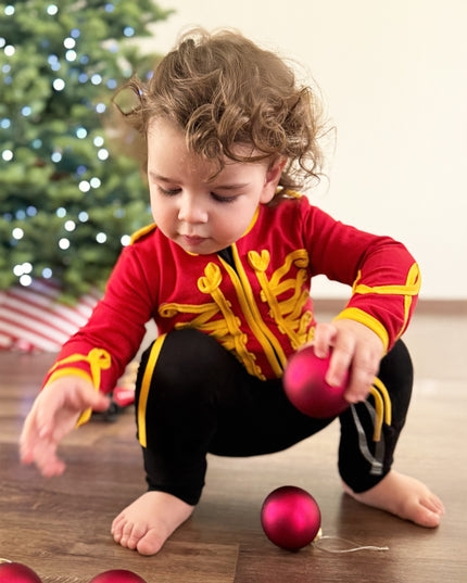Nutcracker Playsuit (0-24M)