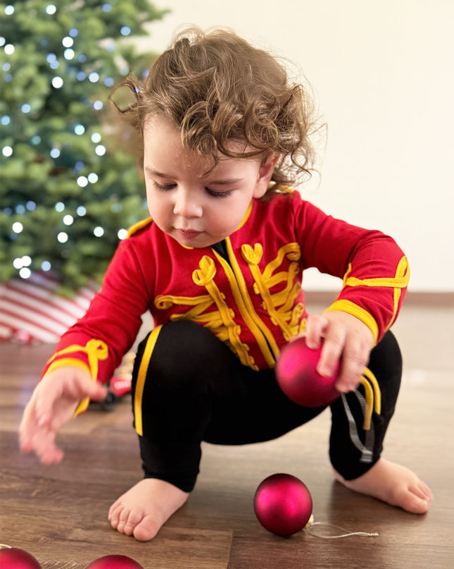 Nutcracker Playsuit (0-24M)