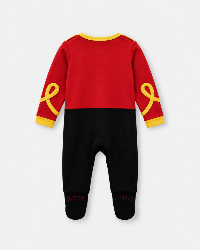 Baby Christmas TENCEL™ Sleepsuit in Nutcracker