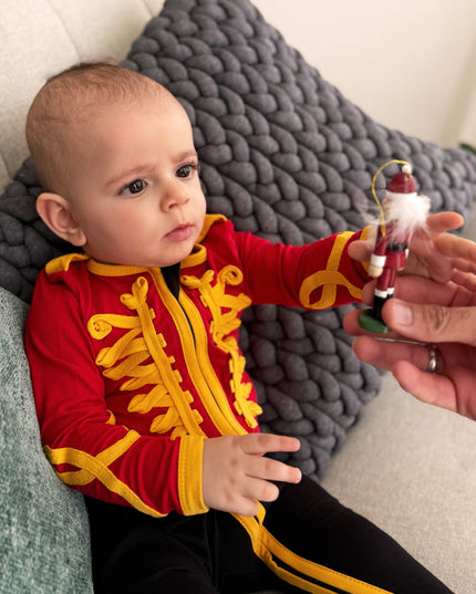 Nutcracker Playsuit (0-24M)