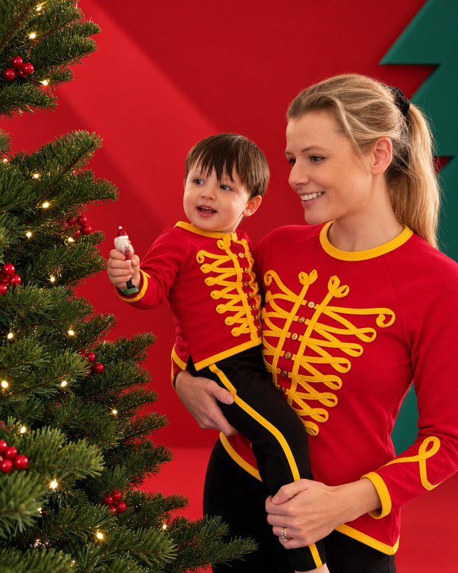 Women’s TENCEL™ Christmas Jumper in Nutcracker