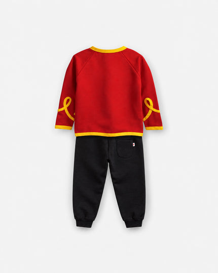 Kids’ TENCEL™ Christmas Jogger Set in Nutcracker