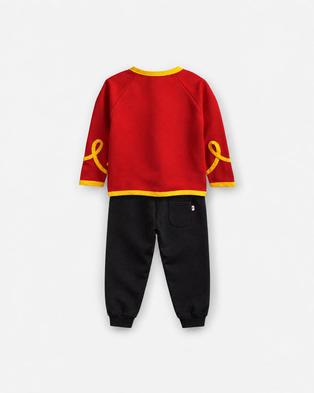 Kids’ TENCEL™ Christmas Jogger Set in Nutcracker