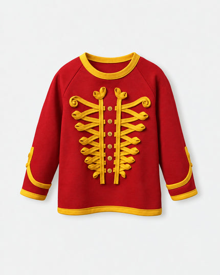 Kids’ TENCEL™ Christmas Jogger Set in Nutcracker