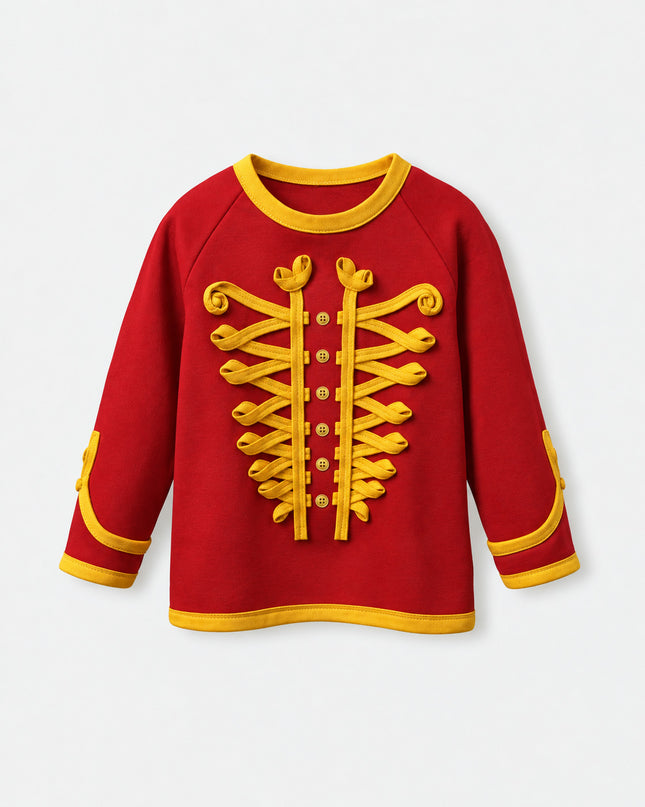 Kids’ TENCEL™ Christmas Jogger Set in Nutcracker