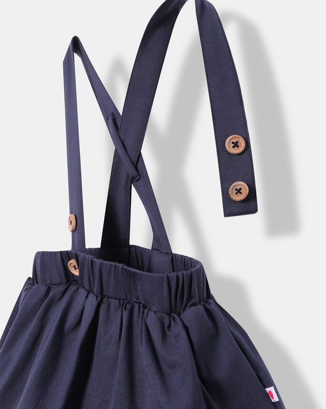 Ocean Bloom Skirt - Navy Blue - Atlas & Maya