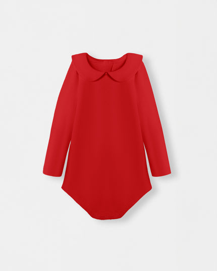 Peter Pan Bodysuit + Sailor Short - White/Navy