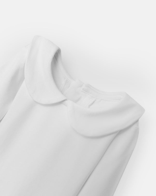 Peter Pan Magnetic Bodysuit - White - Atlas & Maya