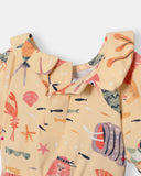 Peter Pan Bubble Magnetic Romper - Mermaid Love - Atlas & Maya