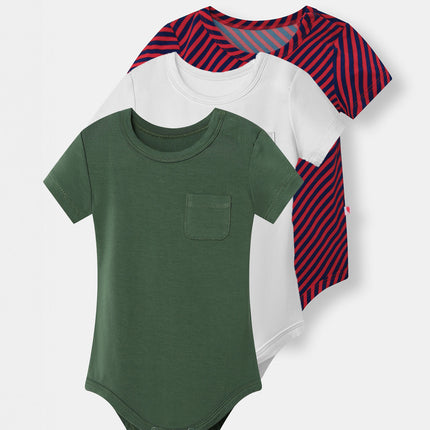 Pocket Short Sleeve 3-Pack