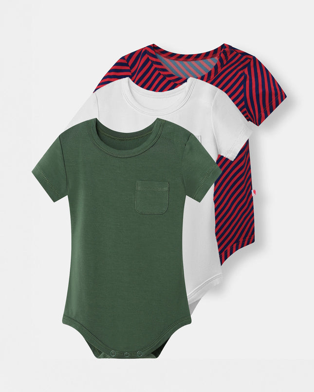 Pocket Short Sleeve 3-Pack