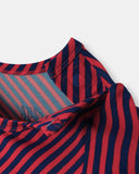 Pocket Short Sleeve Magnetic Bodysuit - Betta Stripes - Atlas & Maya