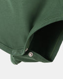 Pocket Short Sleeve Magnetic Bodysuit - Crocodile Green - Atlas & Maya