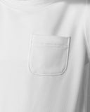 Pocket Short Sleeve Magnetic Bodysuit - White - Atlas & Maya