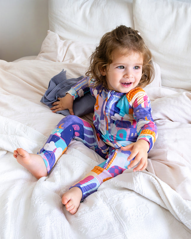 Sleepy Time Pajama - Rooftops