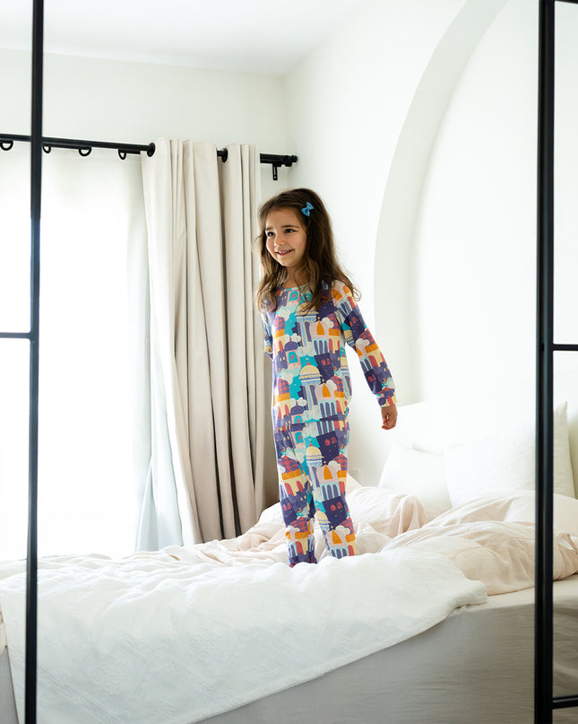 Nighty Night Big Kid Pajama (2-10Y) - Rooftops