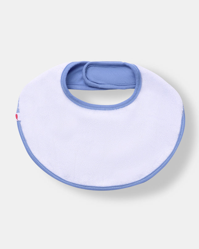 Round Magnetic Bib - Ocean Snuggles (2-piece set)