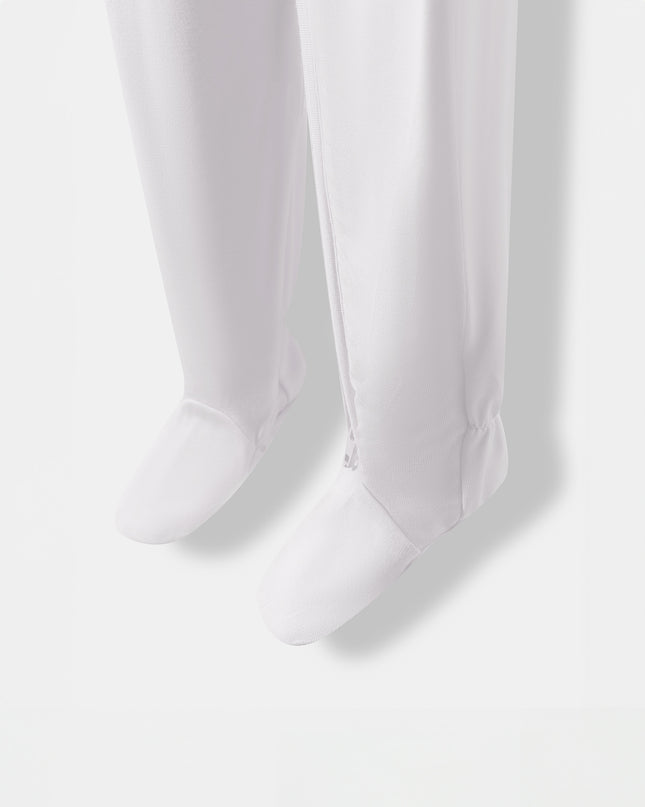 Ruffle Truffle Playsuit - White - Atlas & Maya