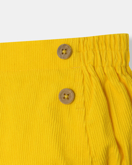 Nautical Bodysuit + Sailor Short - Yellow
