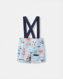 Shortie with Straps - Anchor Away - Atlas & Maya