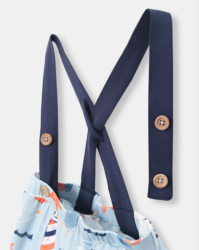 Shortie with Straps - Anchor Away - Atlas & Maya