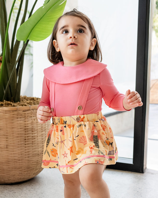 Ocean Bloom Skirt - Mermaid Love