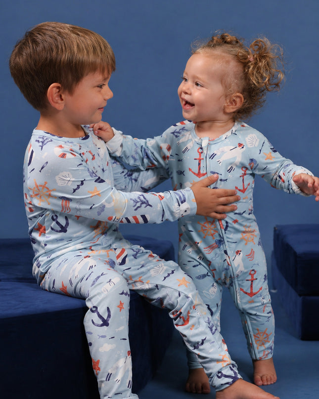 Family Matching Bamboo Pajamas - Atlas & Maya  Family Matching Pajamas - baby, kids, adults