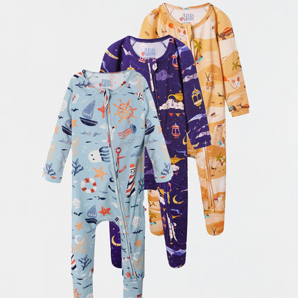 Bundle of Sleepsuits Joy - Snooze