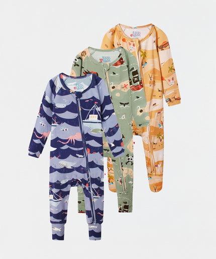 Bundle of Sleepsuits Joy - Slumber
