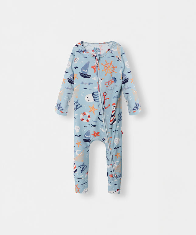 Sleepy Time Pajama - Anchor Away - Atlas & Maya