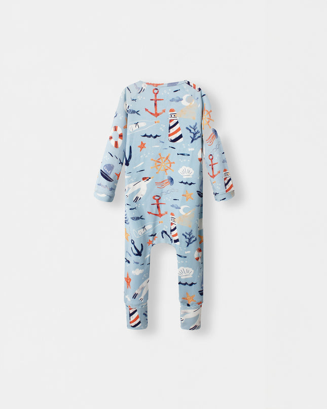Sleepy Time Pajama - Anchor Away - Atlas & Maya