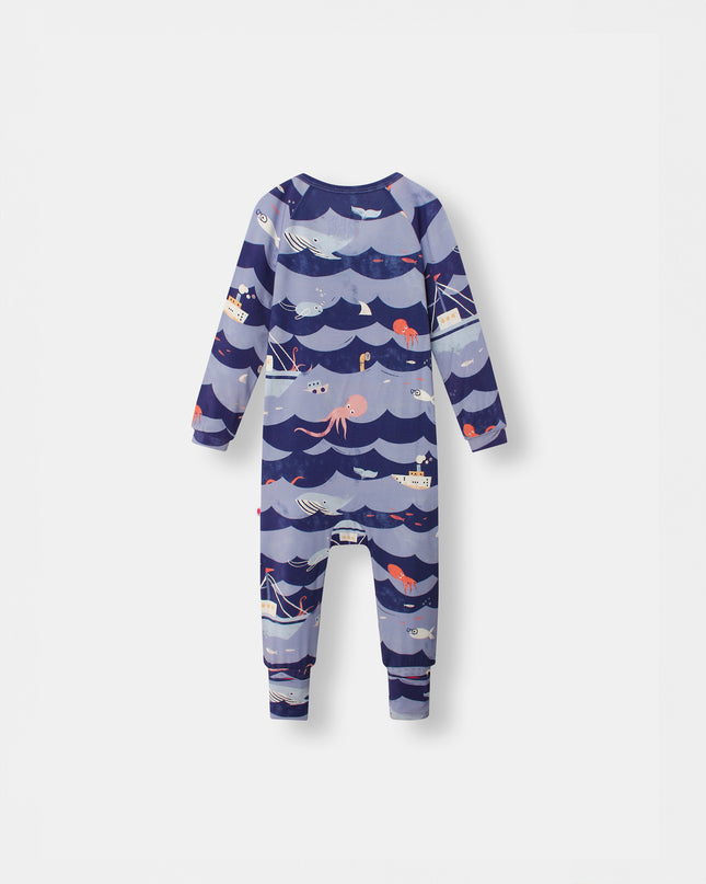 Sleepy Time Pajama - Ocean Snuggles - Atlas & Maya