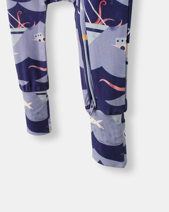 Sleepy Time Pajama - Ocean Snuggles - Atlas & Maya