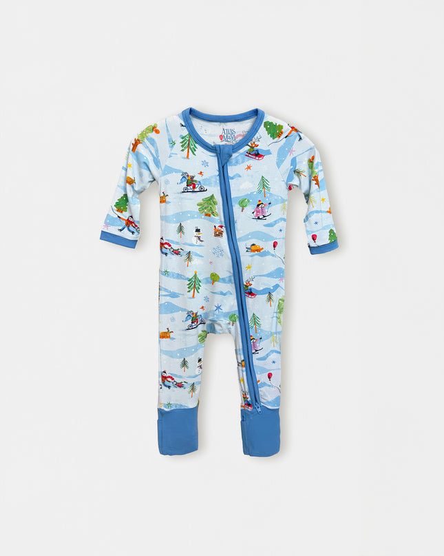 Sleepy Time Pajama - Winter Wonderland (0-24M)