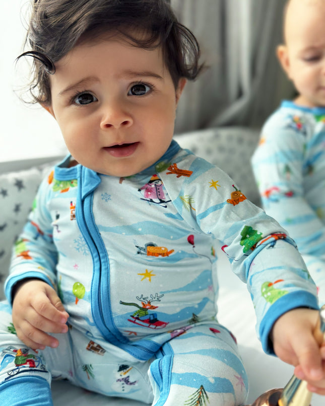 Sleepy Time Pajama - Winter Wonderland (0-24M)