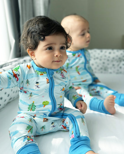 Sleepy Time Pajama - Winter Wonderland (0-24M)